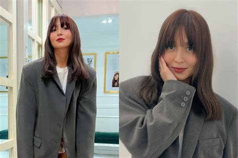 kathryn bernardo hair style|LOOK: Kathryn Bernardo stuns in new hairstyle ahead .